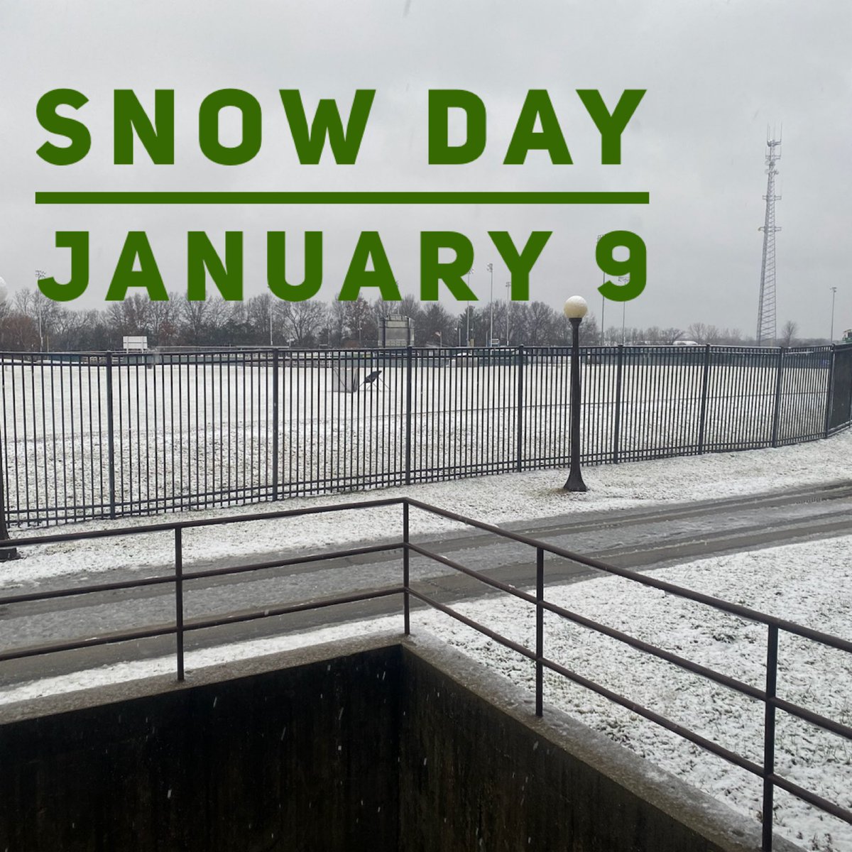 Rock Bridge High School, and all of Columbia Public Schools, will not be in session on Tuesday, January 9, 2024, due to inclement weather. Students, #REPROCKBRIDGE and clear a neighbor’s driveway if you are able. #RockBridgeServes #RockBridgeRocks