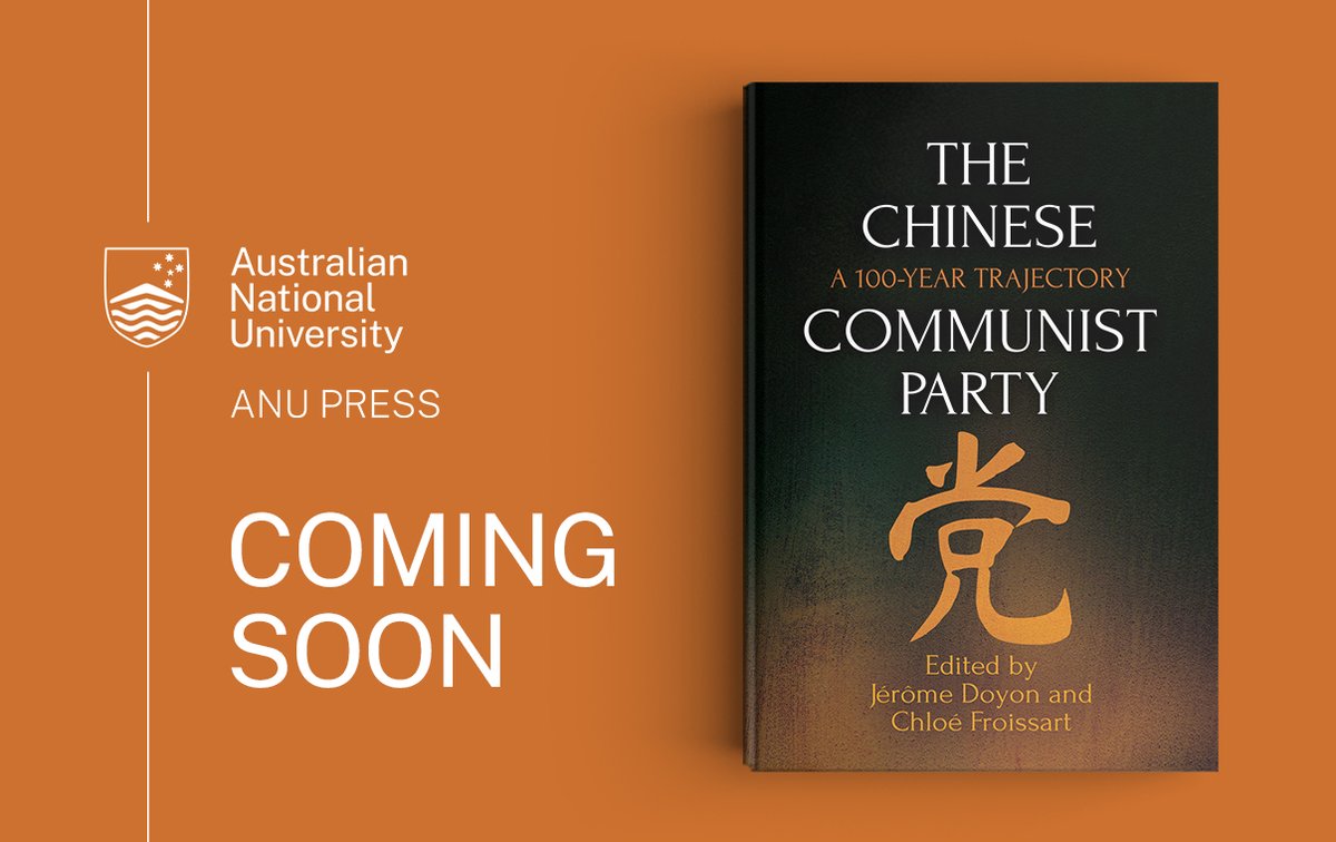 The small grouping of intellectuals who gathered in July 1921 in Shanghai has magnified into one of the largest and most formidable political parties in history.

Learn more in our latest title ‘The Chinese Communist Party', publishing soon. 

doi.org/10.22459/CCP.2…

#CCP