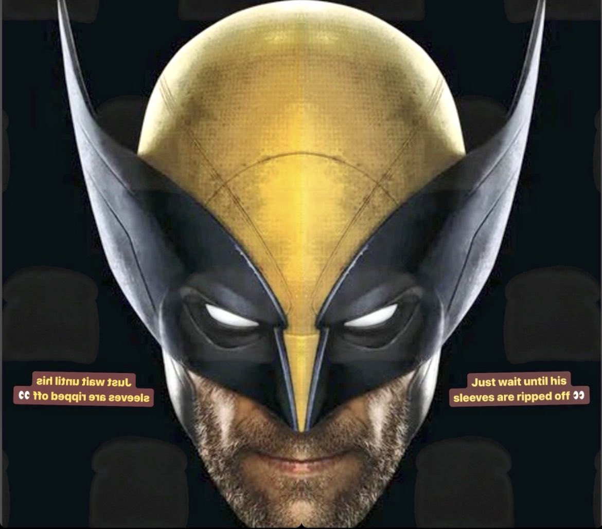 WolverSteve's tweet image. 200 days to go and this comes from @CanWeGetToast #RUMOUR

THIS IS #WOLVERINE 
THIS IS THE MASK! THIS IS AWESOME! THIS IS GONNA ELEVATE OUR HERO TO LEGENDARY STATUS EVEN MORE WHEN WE SEE IT FOR REAL. 
THIS IS THE BEST THERE IS.
THE ❌CITEMENT IS BUILDING EVER MORE for #DEADPOOL3