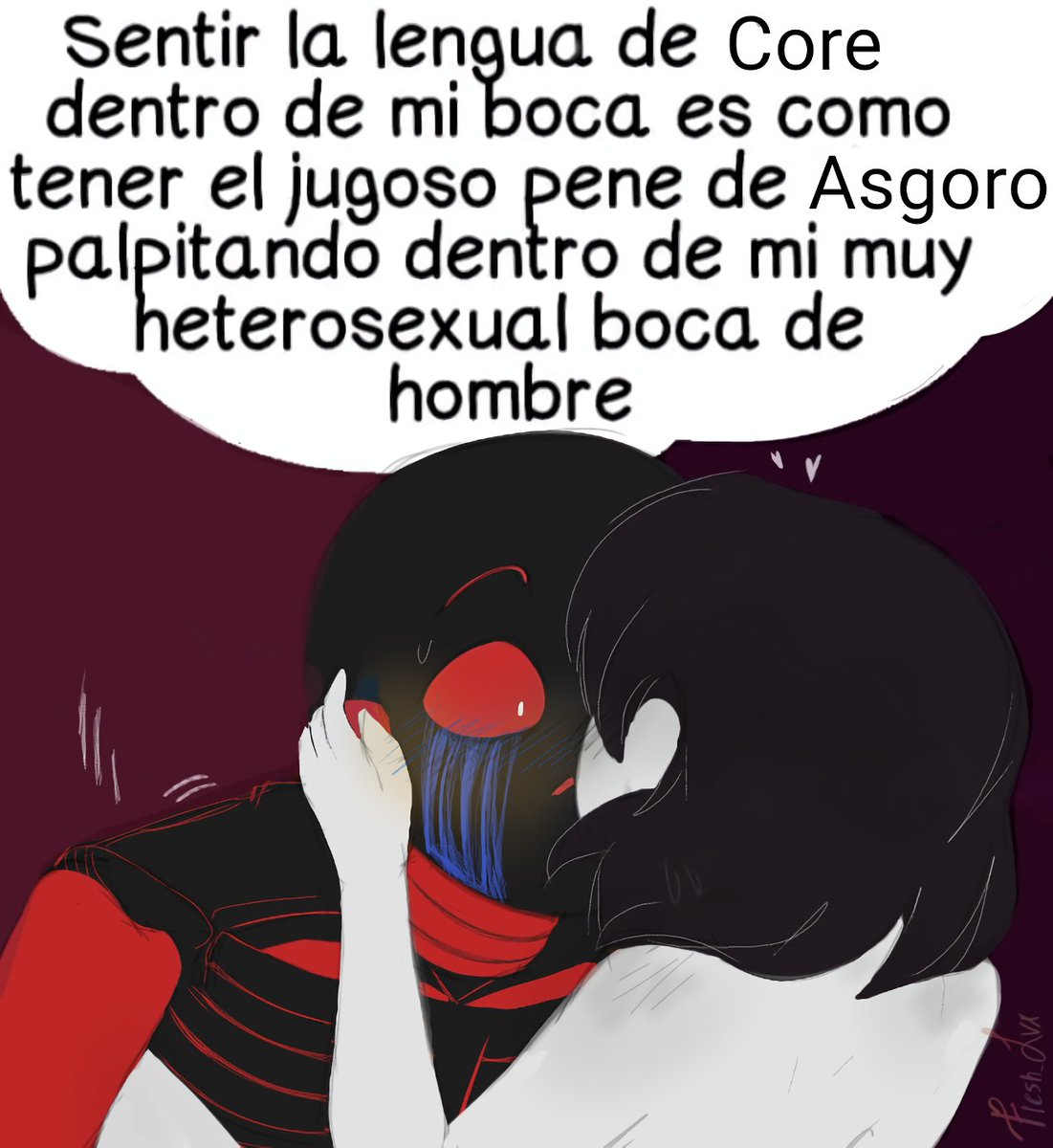 Fresh_lux's tweet photo. Uno nunca olvida a su verdadero y unico amor ☝️
#Errorsans #Asgoro #CoreFrisk #ErrorCore #ErrorAsgoro #Undernovela #UndertaleAu https://t.co/okoHRRHCwV
