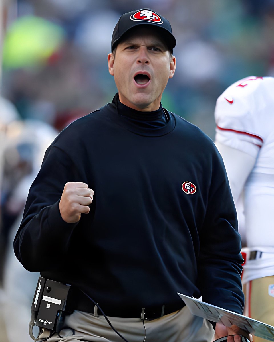 Congrats to former #49ers HC Jim Harbaugh on winning the 2024 National Championship 👏🏼