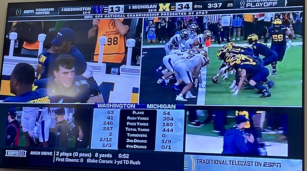 PercyLeeMD's tweet photo. Congratulations to @Dan_ChangMD and his @UMichFootball #Wolverines for winning the 2024 #CFPChampionship! #freeharbaugh https://t.co/aC8fVRUXif