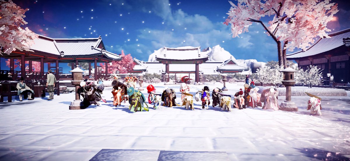 eru_paraD's tweet image. 年始1発目のスクショイベント開催
テーマ【初詣】
和装を着てきてもらいました(*´∇｀*)
キリッとしててかっこいい😎🤟
#UprisE
#黒い砂漠モバイル