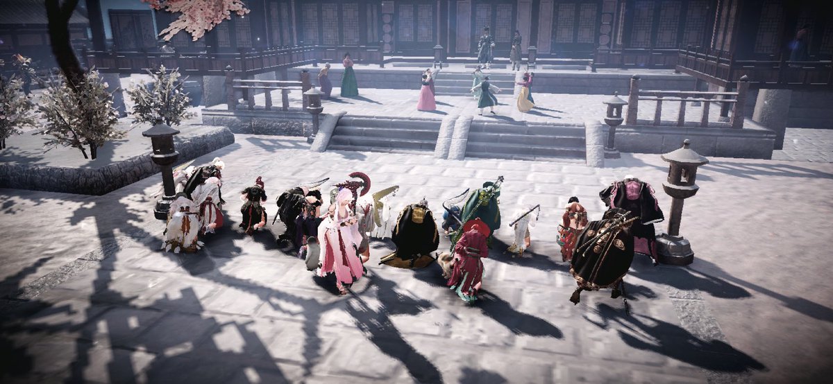 eru_paraD's tweet image. 年始1発目のスクショイベント開催
テーマ【初詣】
和装を着てきてもらいました(*´∇｀*)
キリッとしててかっこいい😎🤟
#UprisE
#黒い砂漠モバイル