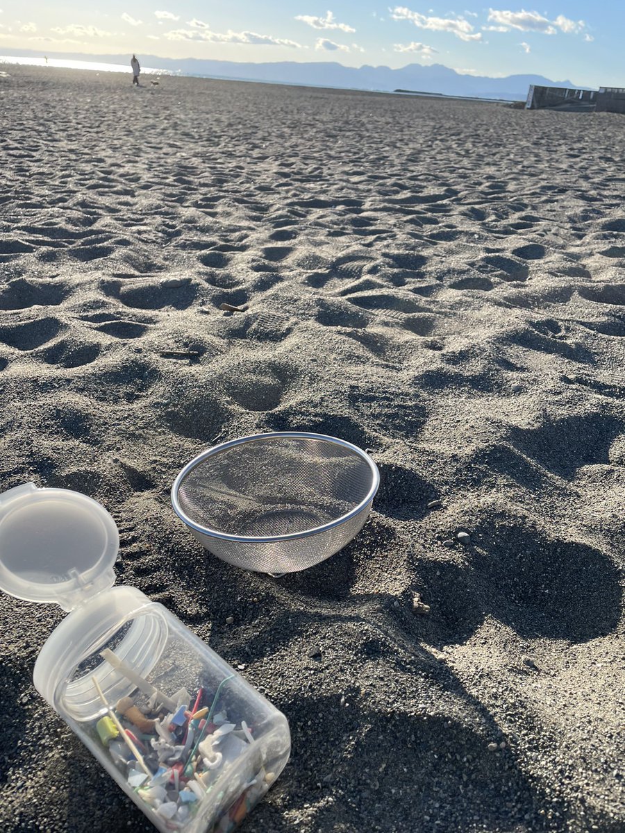 今年初のごみ拾い