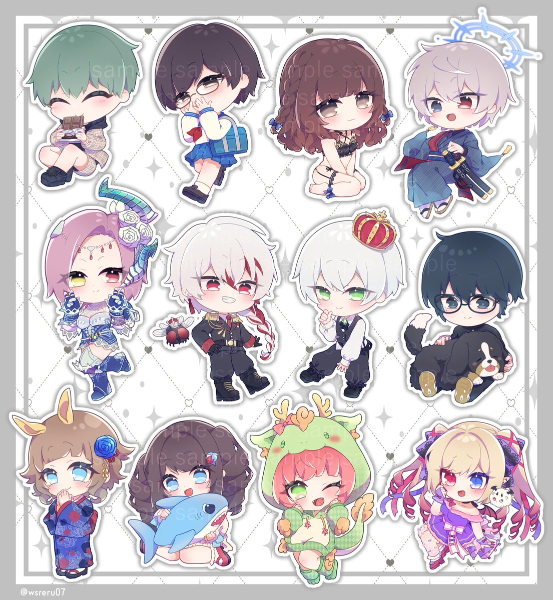 wsreru07's tweet photo. 𝕋𝕙𝕒𝕟𝕜 𝕪𝕠𝕦 
- ̗̀🌷 ミニキャラプレゼント企画 🌷   ̖́-

  •°✻  39回目  ✻°•
 🌱抽選：1名様
 🌱参加方法：フォロー&amp;RP 
 🌱締切：1/16

サンプル使用OKな方！
キャラ画像のリプ、コメント嬉しいです

SD依頼はこちら🌷✨
▷https://t.co/M4NkciYp3t

#プレゼント企画 #イラスト企画 https://t.co/Hio8o5VE3A