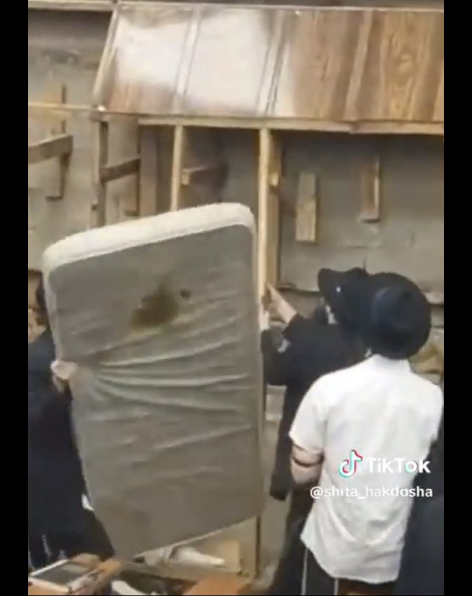 This Mattress was pulled from the illegal tunnel’s under a New York synagogue 

What do you think that stain is?