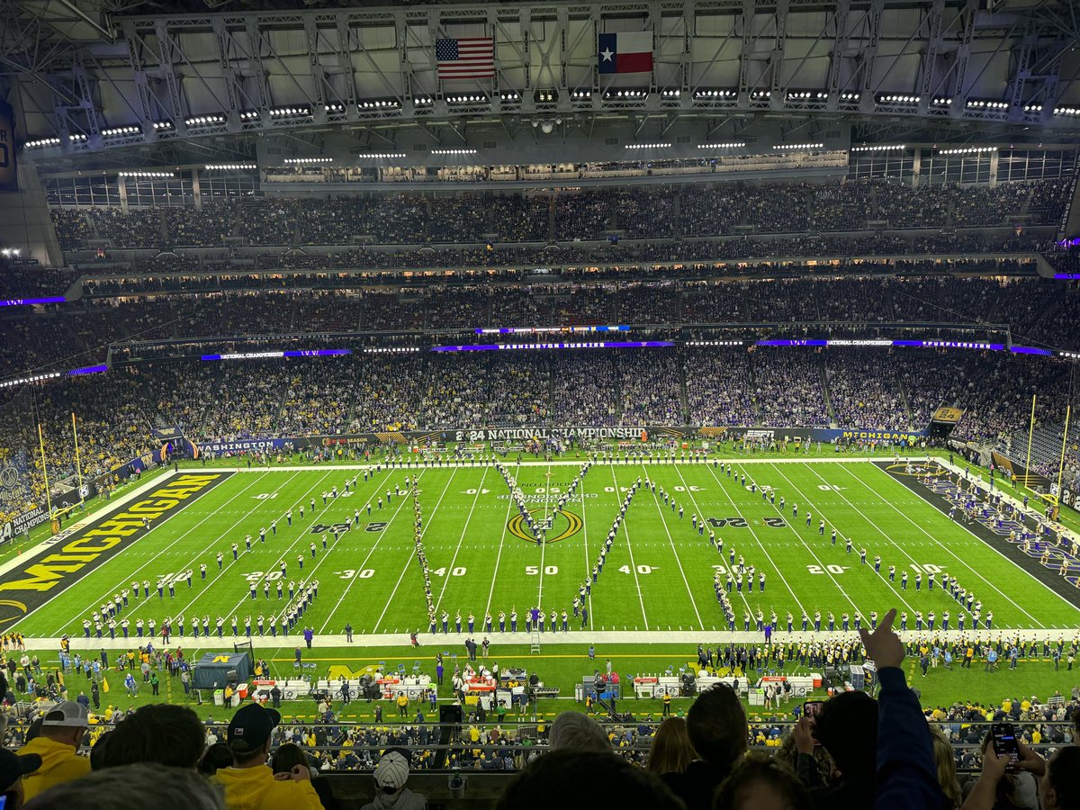 Hail Hail…you know the rest. 
#goblue #NationalChampionship