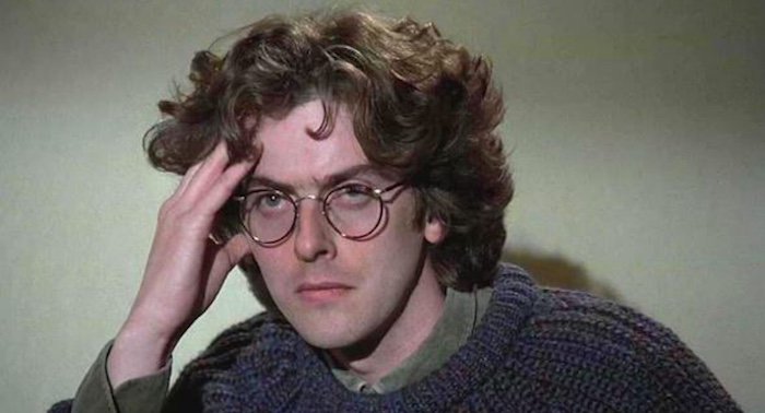 Watching Lair of the White Worm for the first time and Peter Capaldi with this haircut is fucking me up