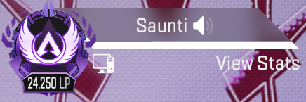SauntiGaming's tweet photo. First season playing ranked... Time to retire https://t.co/s2enHt9tr4