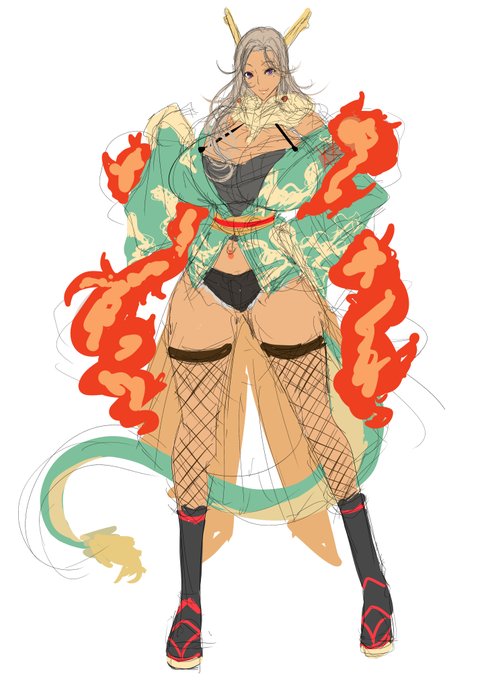 うーし…。なんか少し時間かかるみたいだから、何か描いてまってよう。

コレ描くか🤤 