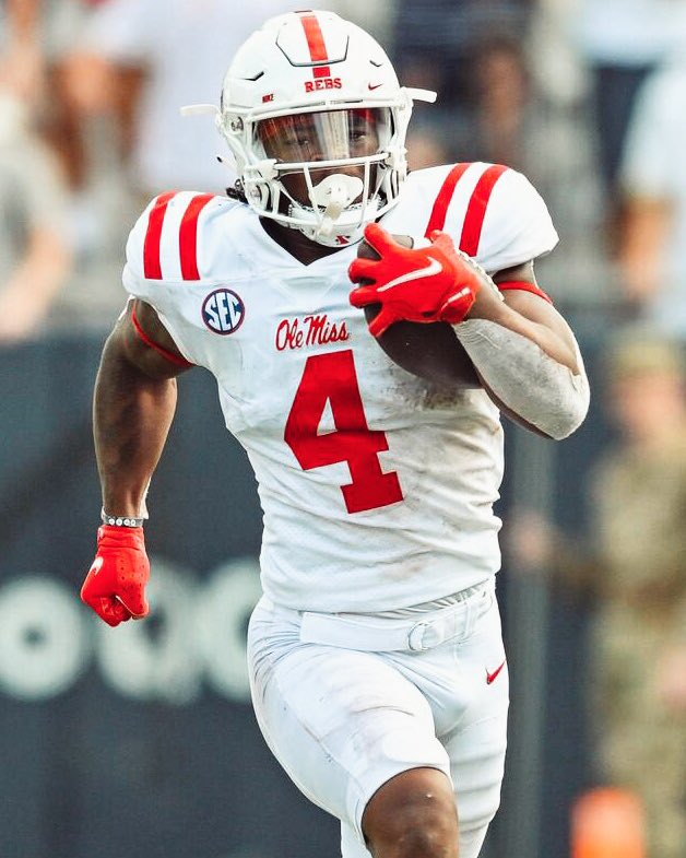 PFF_College's tweet photo. Former Ole Miss RB Quinshon Judkins has committed to Ohio State, he announced https://t.co/3bLALwHmXg