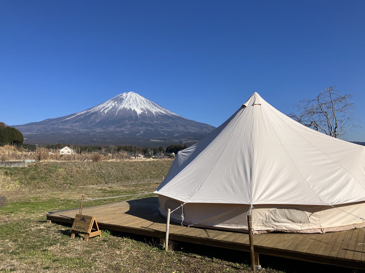 TokaidoShizuoka's tweet image. Fujinomiya glamping #Ecologic