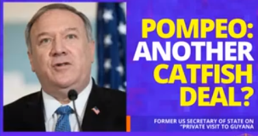 #9Ene Fuentes en Guyana indican q la visita 'privada' de Pompeo a Guyana tiene que ver con la visita del #18Dic del General estadounidense de 4 estrellas, Wesley Clark quien, al parecer, no aceptó la paga ofrecida por Jagdeo para asesorarlos en materia de Defensa (vs. Venezuela)