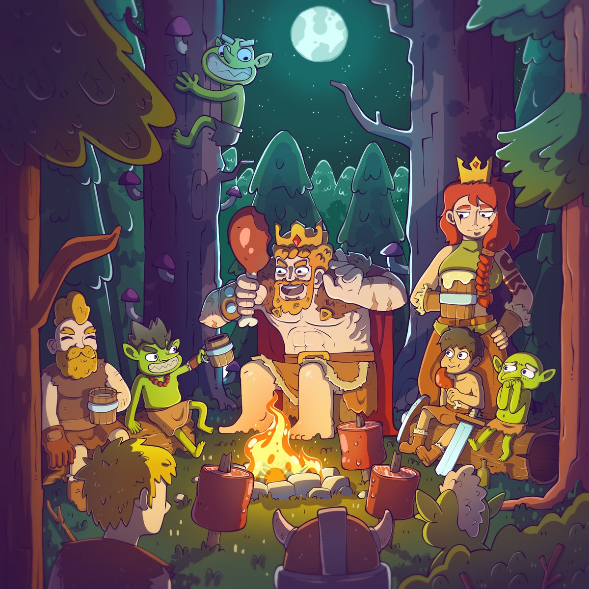 Royal Instruction… our King Shares his Supreme Wisdom for Citadel's Prosperity