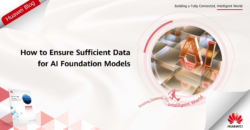 IT_Huawei's tweet photo. As data is the lifeblood of #AI, #datastorage is becoming critical infrastructure for foundation models! See how you can get more out of your models by getting the most out of your data: https://t.co/33sCeX7ajc #HuaweiBlog #StridingTowardstheIntelligentWorld #HuaweiStorage