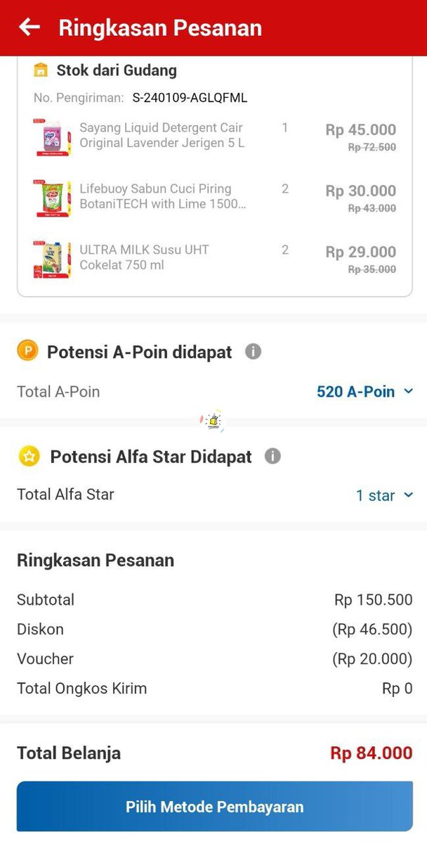 Tanya kalo dari stok gudang gini apa emang ga kena ongkir? Atau ongkirnya muncul nanti pas kita pilih pembayaran? Takutnya aku klik nanti nggak bisa dicancel, voc ilang