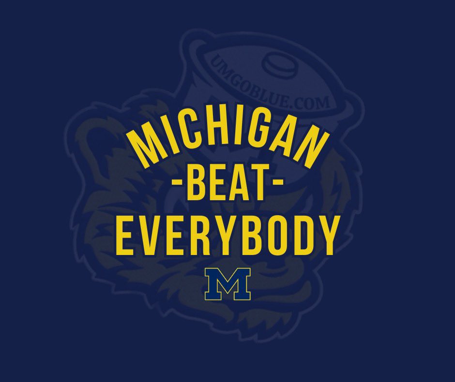 Go Blue.