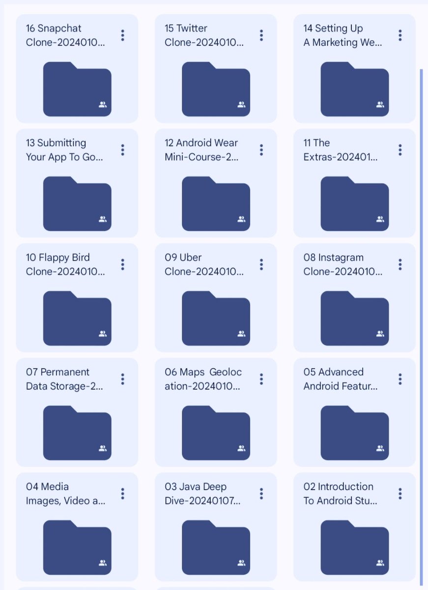 Complete Android Development Course 🔥

Paid Course Just For Free 🤩

Simply 👇
1.Follow [So I Can Dm You]
2.comment [Courses]
3. Retweet 

#SQL #Course