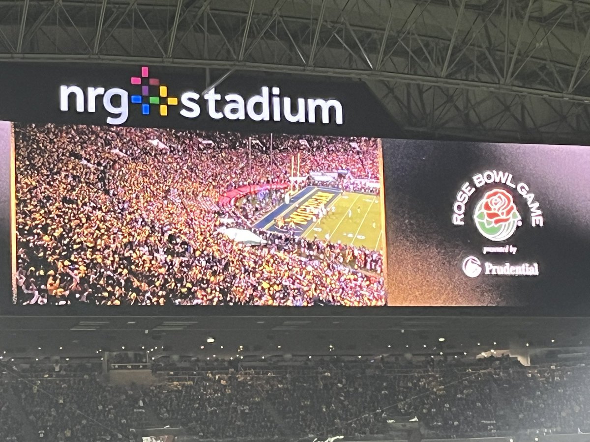 So great to see the Rose Bowl Game champion Michigan Wolverines win their first CFP National Championship Title! Congratulations! Wonderful season for the Pac-12 Champion Washington Huskies! 🌹🌹🌹🌹<a href="/UMichFootball/">Michigan Football</a> <a href="/UW_Football/">Washington Football</a> <a href="/rosebowlgame/">Rose Bowl Game</a>