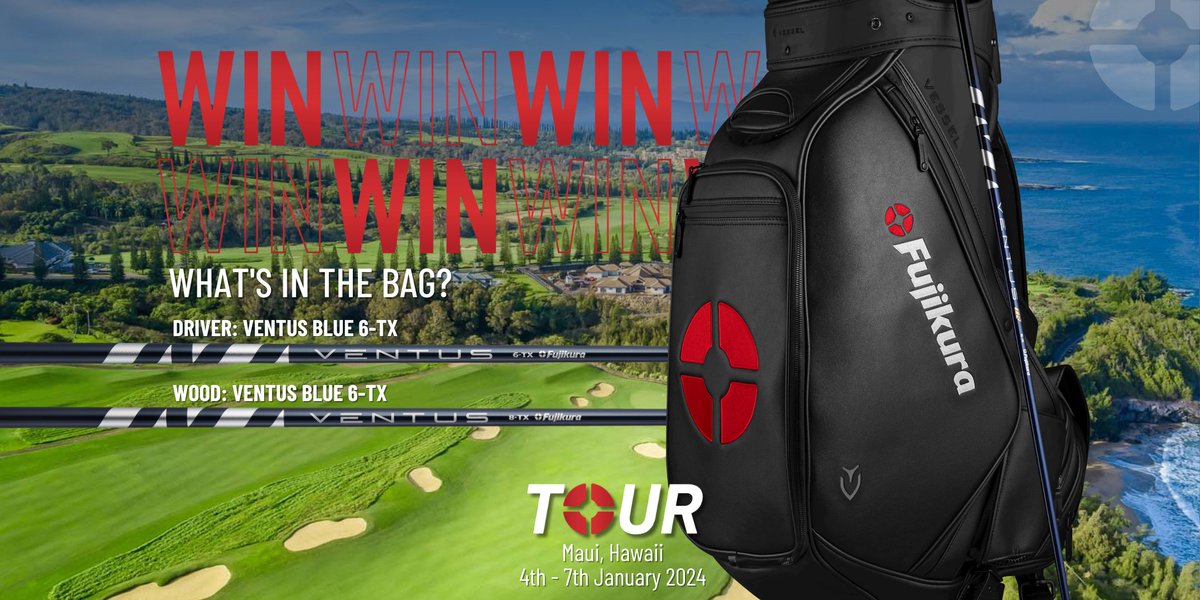 FujikuraOnTour's tweet image. Success at the #SentryTOC for VENTUS. ⛳️ The winner in Maui, trusted VENTUS Blue 6-TX in his driver and VENTUS Blue 8-TX in his fairway woods.   #Fujikura #VENTUS #VELOCORE #PGATour