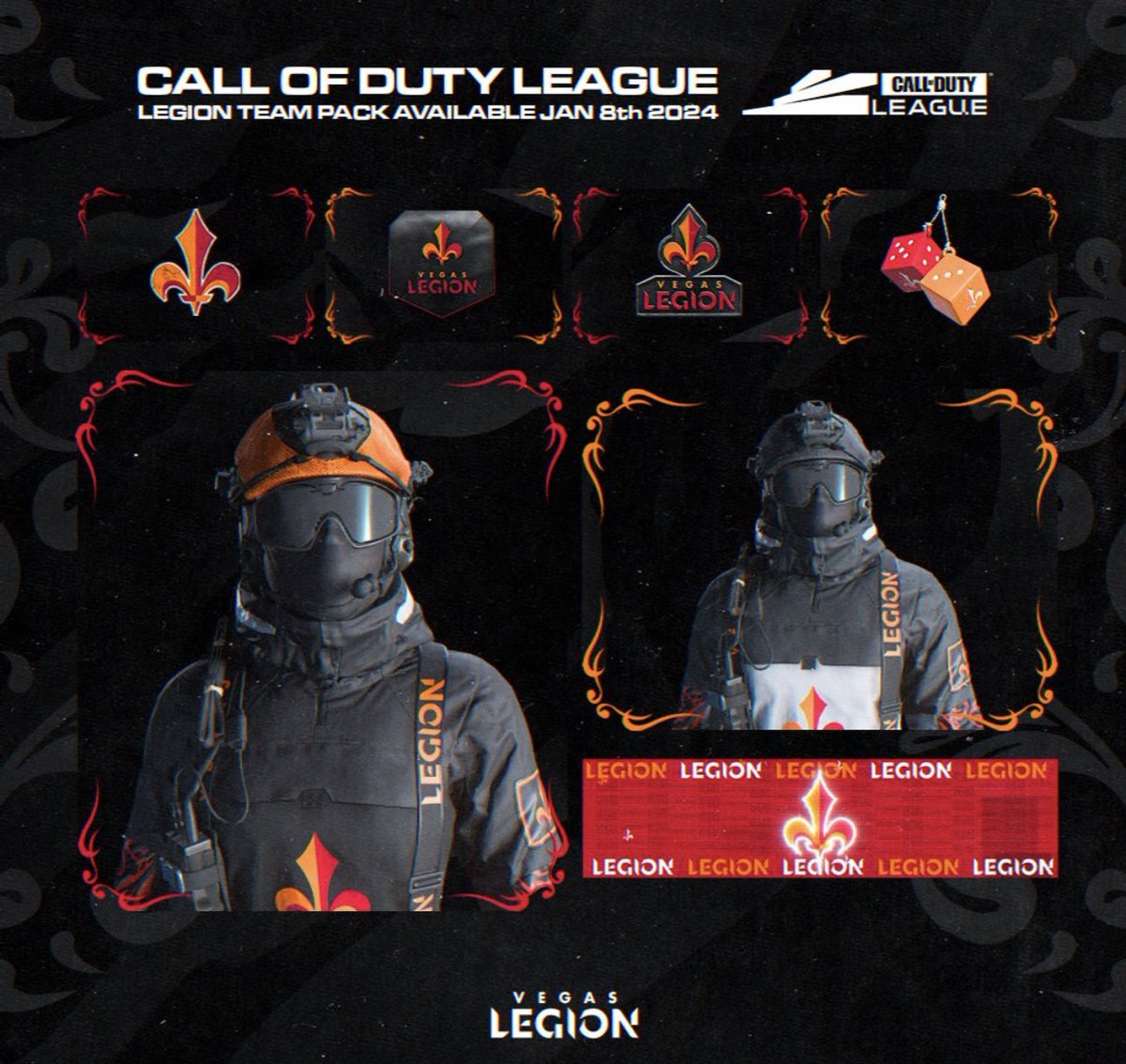 Giving away 5 #LVLup team pack codes! 
How to enter:
-Retweet this tweet
-Follow <a href="/Staaandy/">Standy</a> &amp; @LasVegasLegion 
-Reply for a better chance 🥳

Winners picked 1/10! GL