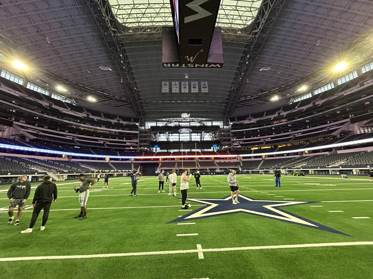 Had fun today competing and winning in the Blue Grey All-American bowl!!