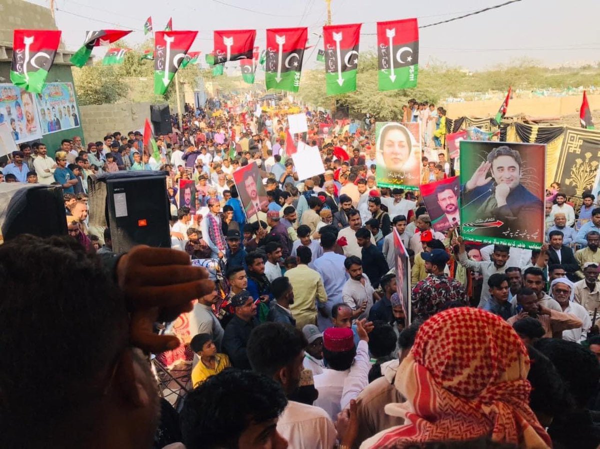 Liaquataskani1's tweet photo. Jalsa for election campaign in muawch goth PS-111 NA-243 @BBhuttoZardari @FaryalTalpurPk @SyedNasirHShah @MuradAliShahPPP @NisarKhuhro_SME  @AAliZardari https://t.co/1HKpcC0ZM9