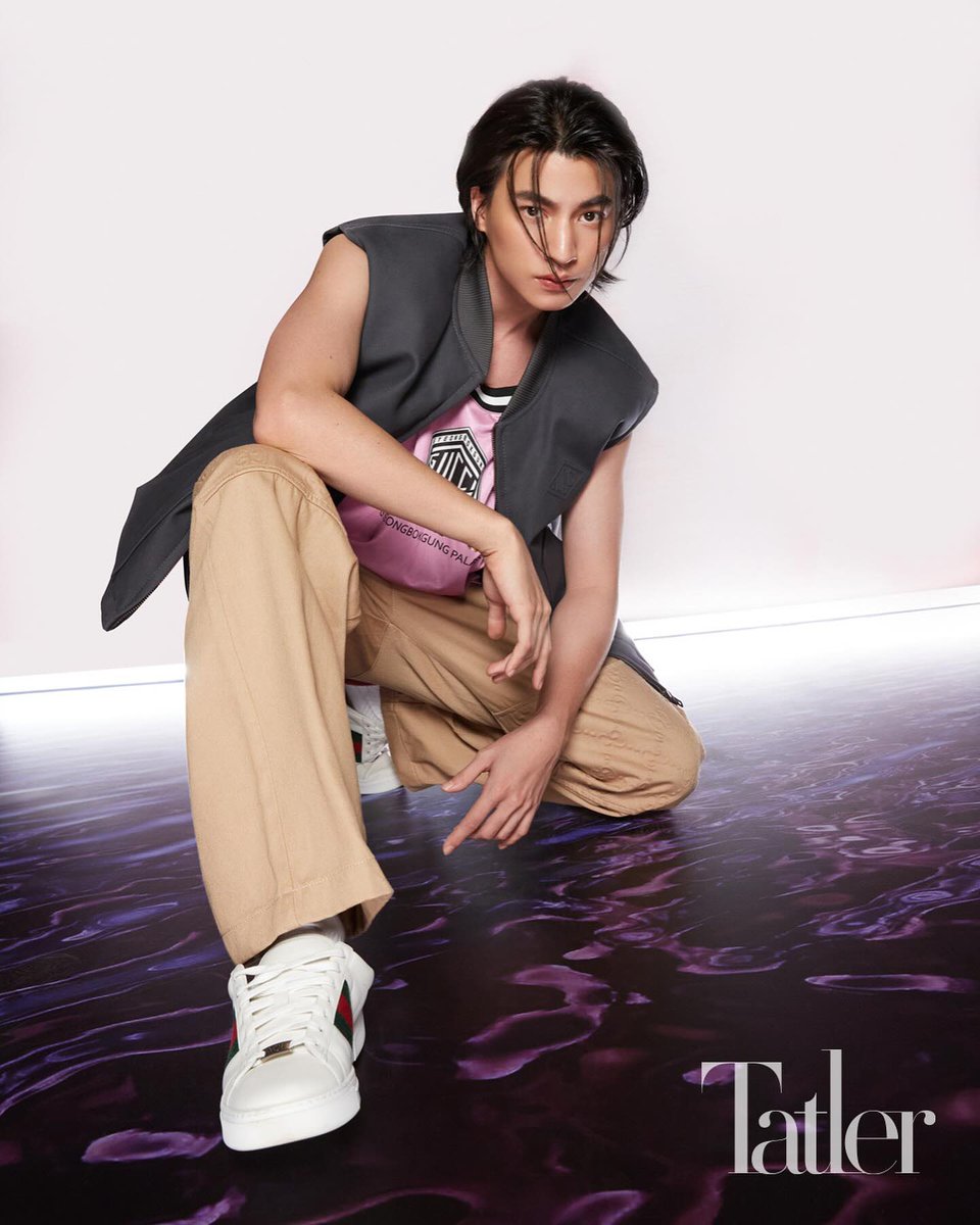 thkgoditsfriday's tweet photo. Gulf morning! Enjoy Thai actor and model Gulf Kanawut’s Gucci look 😍❤️💚

GULF KANAWUT 
#GulfKanawut
#Gucci #GuccixGulf #GucciTh 
#FriendofGuccixGulf @gulfkanawut @gucci https://t.co/PkVeXWhUQt