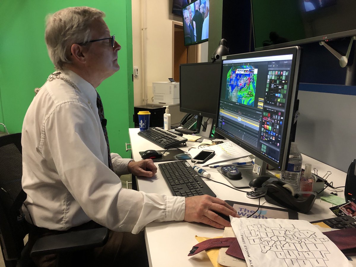 KPLR Chief Meteorologist John Fuller prepping your forecast for News 11 at 7. What you need to know heading out tonight &amp; tomorrow. ⁦<a href="/KPLR11/">KPLR11</a>⁩ ⁦<a href="/KPLR11Fuller/">John Fuller</a>⁩