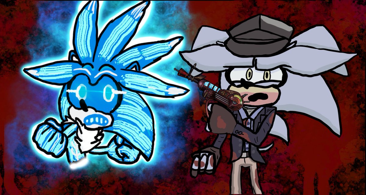 Monkeyman_LT's tweet photo. "They all look at you the same way don't they, Al? They see a weasel... a rat... You're a survivor, Al, no shame in that."
— Arlington talking to himself
Silver as weasel and his after life version from mob of the dead
#SilverTheHedgehog
#CallofDuty
#codzombies
#mobofthedead https://t.co/WgMAqr4psS