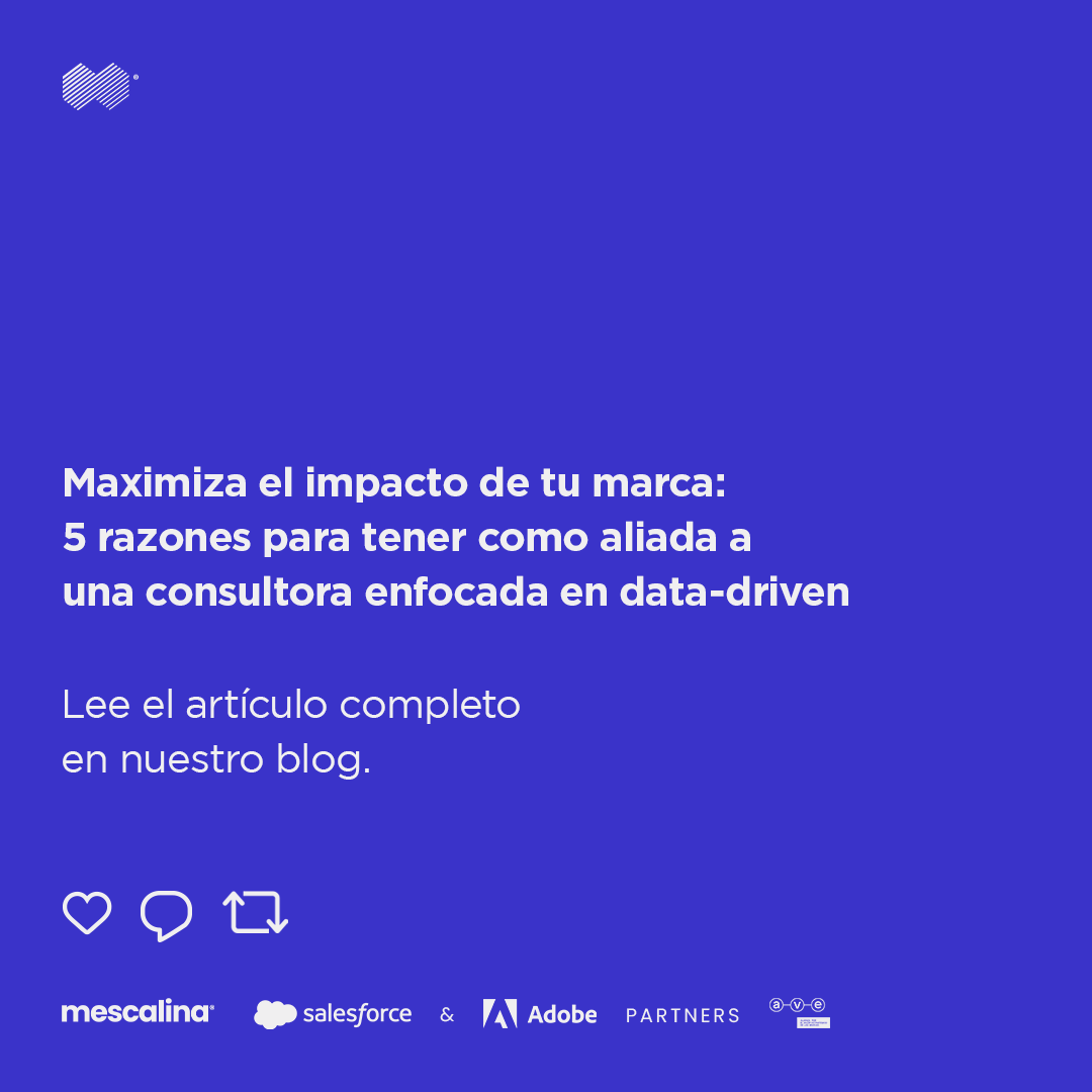 La colaboración entre la consultoría especializada en data-driven y las organizaciones se hace cada vez más esencial para alcanzar el éxito comercial. 🔗 SIGUE LEYENDO en nuestro blog: bit.ly/4aRUS9J
