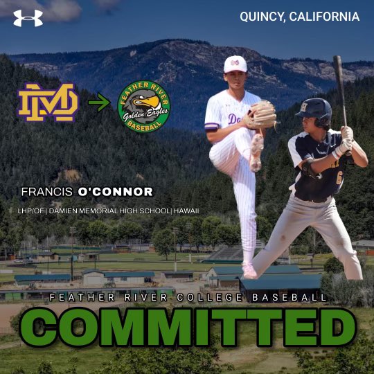 Extremely blessed and thankful to announce that I will be furthering my academic and baseball career at Feather River College! I want to thank my coaches, teammates, and most importantly my family for getting me to where I am today. <a href="/FRC_Baseball/">Feather River College Baseball ⚾️🦅</a> #jcbandit #dirtybirdz