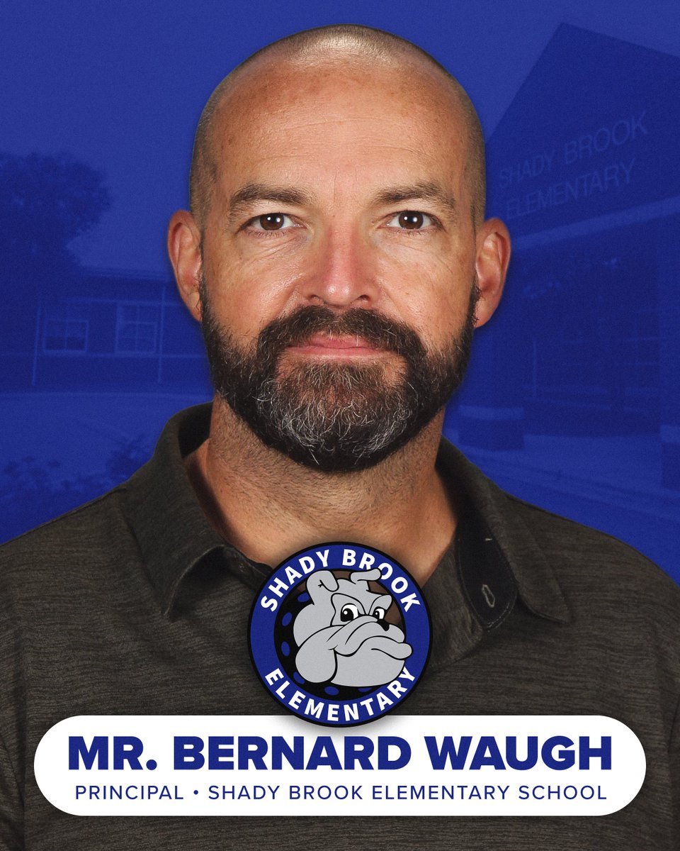 KCS is excited to share that Bernard Waugh has been named the new principal at Shady Brook Elementary! Mr. Waugh has served in KCS for many years, first as an outstanding teacher at Kannapolis Middle School, and most recently as the assistant principal at Forest Park Elementary.