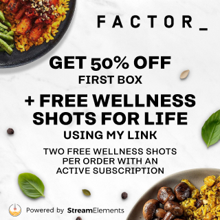 NightShadeAbyss's tweet photo. Get 50% off your first Factor75 box + Free Wellness Shots for Life using my link! Two free wellness shots per order with an active subscription 

https://t.co/8jLvQu869e
Coupon Code: FACTORSE46580 https://t.co/Q4Y55YSxhB