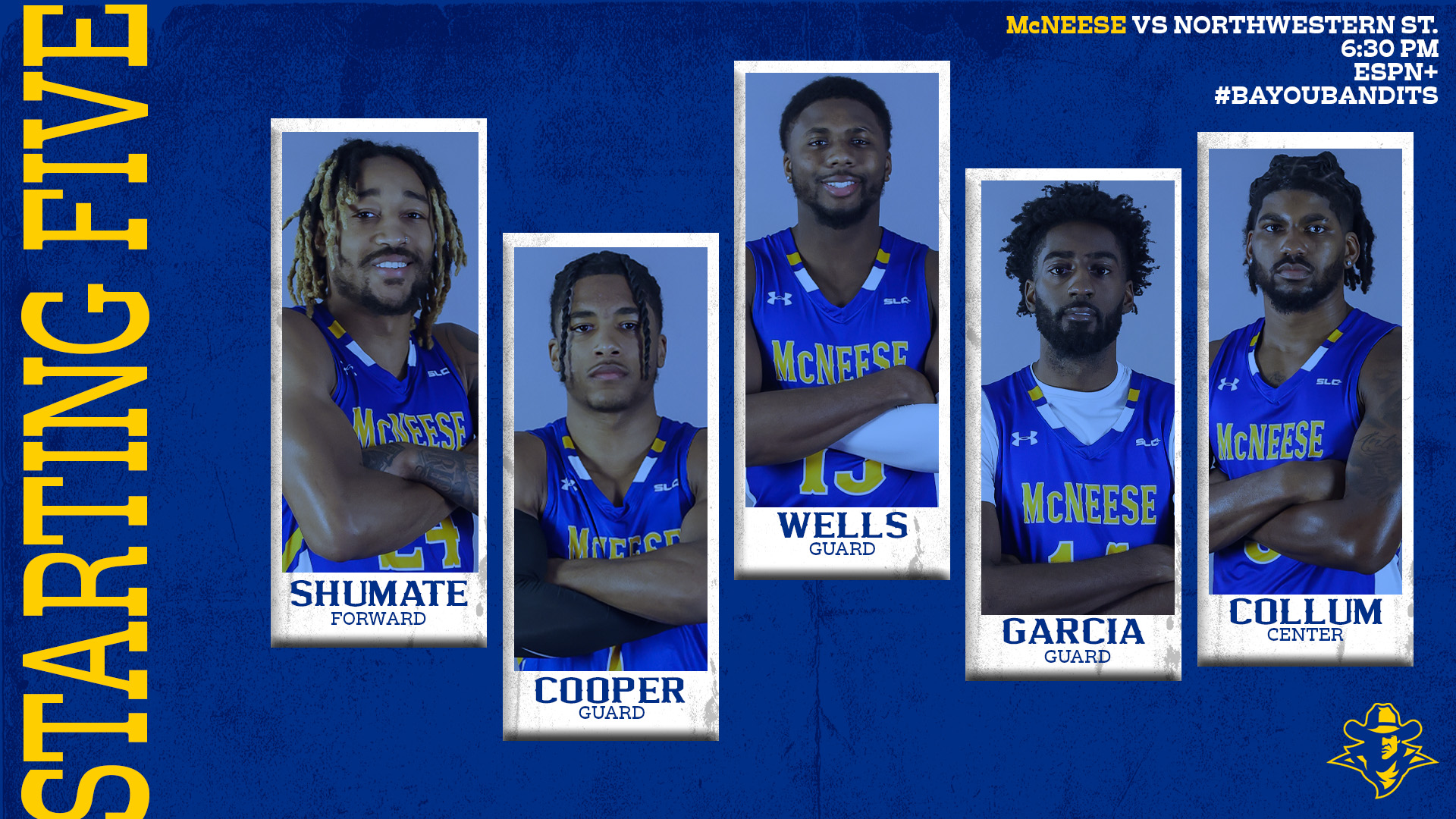 Mcneese basketball best sale roster