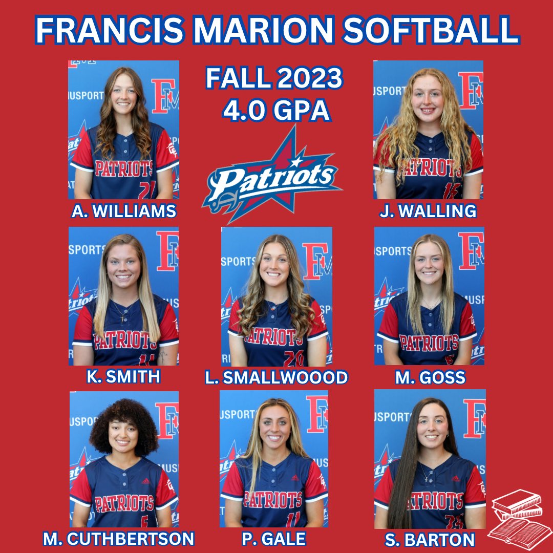 Congratulations to 8 of our student-athletes on completing the fall semester with PERFECTION in the classroom! 🤩

4️⃣.0️⃣ ⭐️

#GoPatsGo | #SwampEm