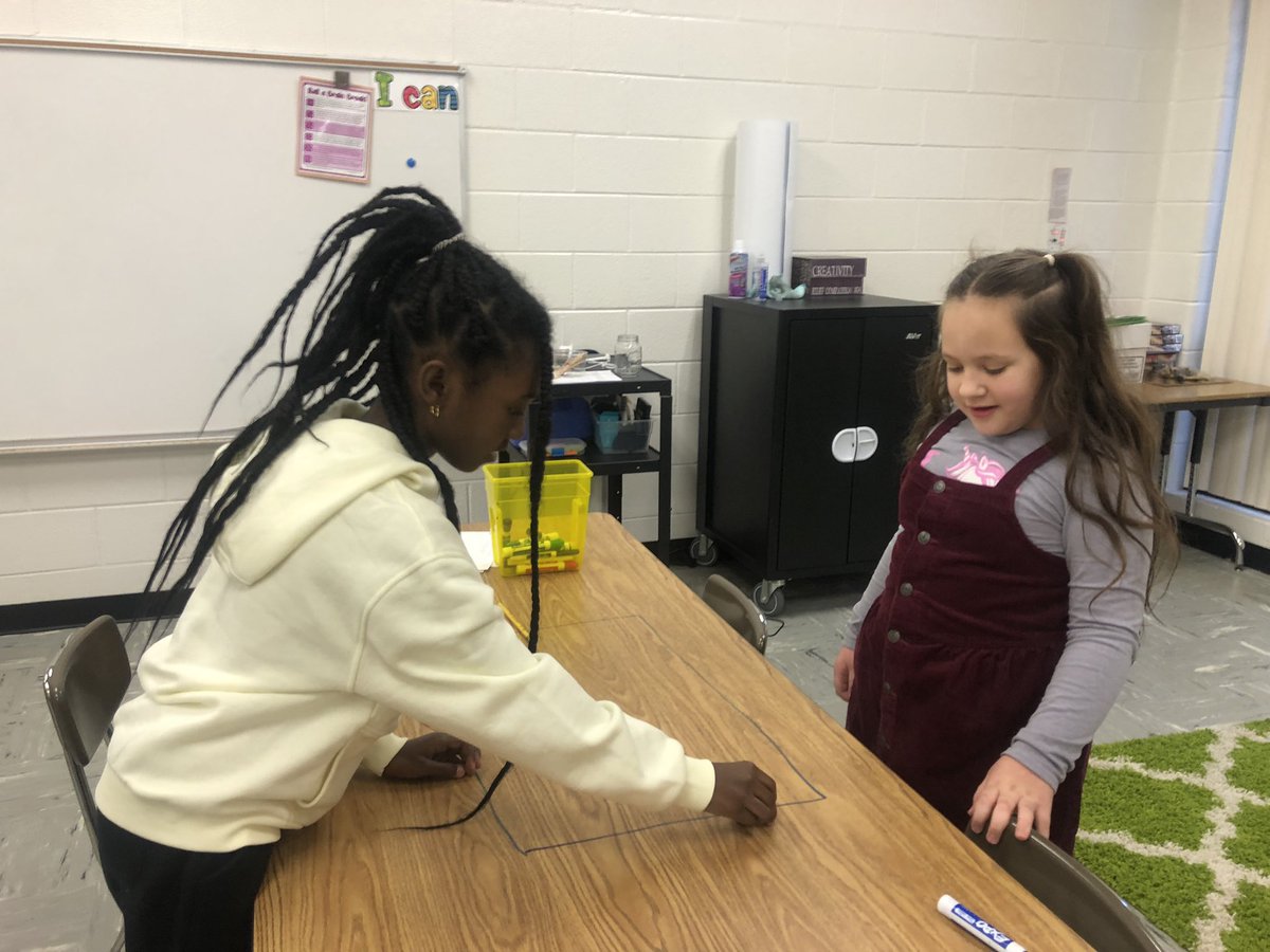PGE_HCS's tweet photo. 3rd graders are having fun learning about perimeter with toy cars 🚗 #WinningForKids #PGEpride #LearnInHenry https://t.co/UjjcEE6AM7