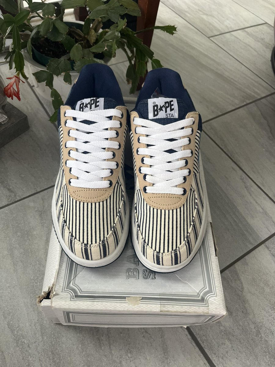 grailedpolice's tweet image. #Bapesta “Denim 3” 2008