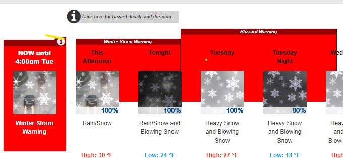 WINTER WEATHER ADVISORY: blizzard warning and use extreme caution while driving. Refer to WSDOT for road conditions: wsdot.com/travel/real-ti…
