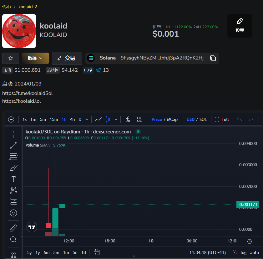 koolaidsol's tweet photo. If you buy koolaid chances are u are kool.

https://t.co/8zI5uKzXxq

TG: https://t.co/0f6JPiENlt
X: https://t.co/QcAMSK9dMd
WWW: https://t.co/uo3lbmRxK0

CA: 9FssgyhNByZMNC7q2AgfDPQKpainthhJj3pA2RQnK2Hj

#DRINKZEKOOLAID #KOOLAID #SOL https://t.co/0B5AmQasbq
