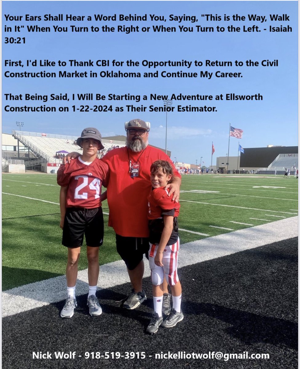 NICKeWOLF's tweet image. Excited to start a new chapter with a great #construction team.  #wecomin @ellsworth_team 

#earthwork✔️
#utilites✔️
#siteconcrete✔️
#paving✔️