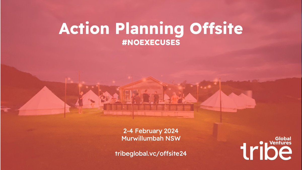 Aaron Birkby (@aaronbirkby) on Twitter photo The <a href="/tribeglobalvc/">Tribe Global Ventures</a> offsite is on again. 3 days in a beautiful remote location to optimise for a successful 2024 go.tribeglobal.vc/offsite24 The <a href="/tribeglobalvc/">Tribe Global Ventures</a> offsite is on again. 3 days in a beautiful remote location to optimise for a successful 2024 go.tribeglobal.vc/offsite24