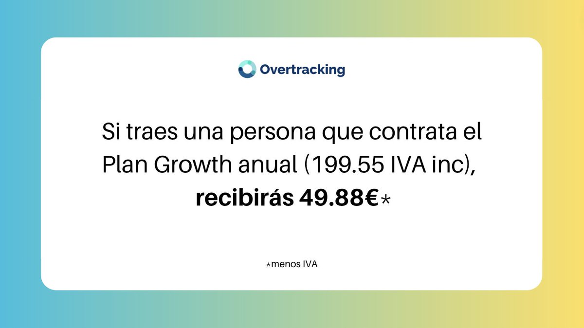 Overtracking Analytics ✌ tweet media