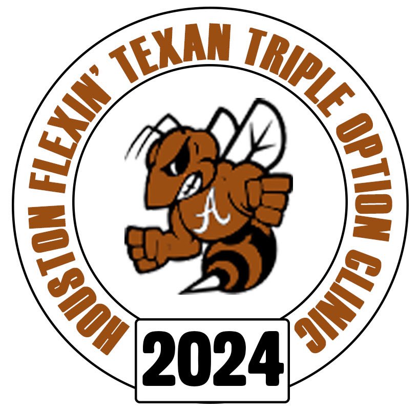 Coaches! Triple option enthusiasts! We’re proud to announce the 2nd Annual Houston Flexin’ Texan Triple Option Clinic! We’ve got some special things planned this year as we go all-virtual! We‘ll have more information including speaker names and dates, soon! Stay tuned! #💪🦴🏈