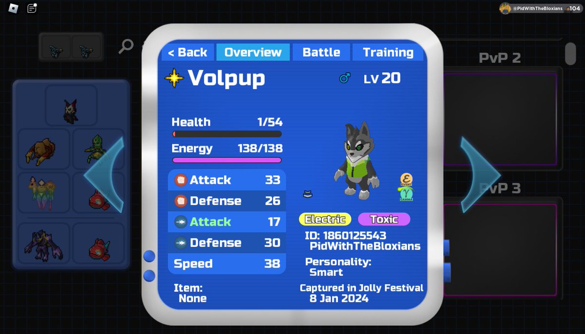 PidGoodman's tweet photo. #LoomianLegacy I FINALLY GOT SOMETHING! I also got my 2nd Gamma Cephalops, which I was mad about. (Traded it for Gamma Nymaurae) https://t.co/owTdIoLy4P