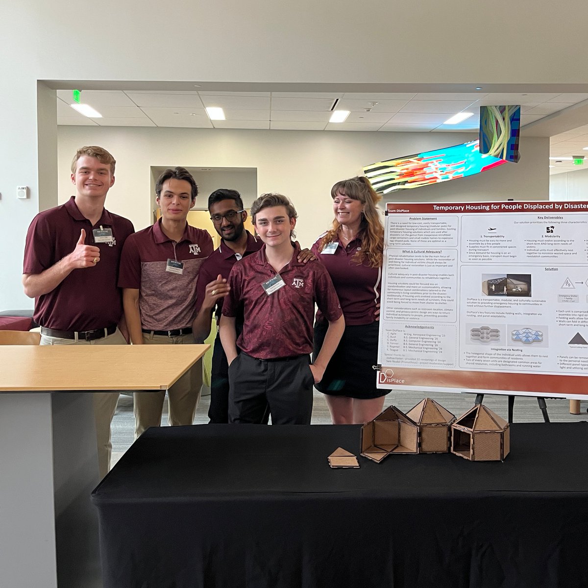 TAMUEngineering's tweet photo. What is #IFTP? Imagine a global collaboration of universities tackling real-world challenges in one weekend! 💡🚀 Students research, plan, and build prototypes, aiming for first place at their university.
Learn more: https://t.co/VqpiQVbRKU https://t.co/MNebV4c2cN