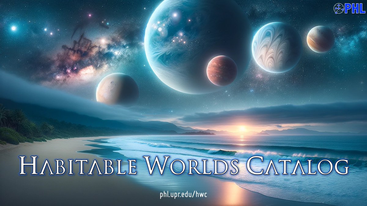 Welcome the Habitable Worlds Catalog phl.upr.edu/hwc