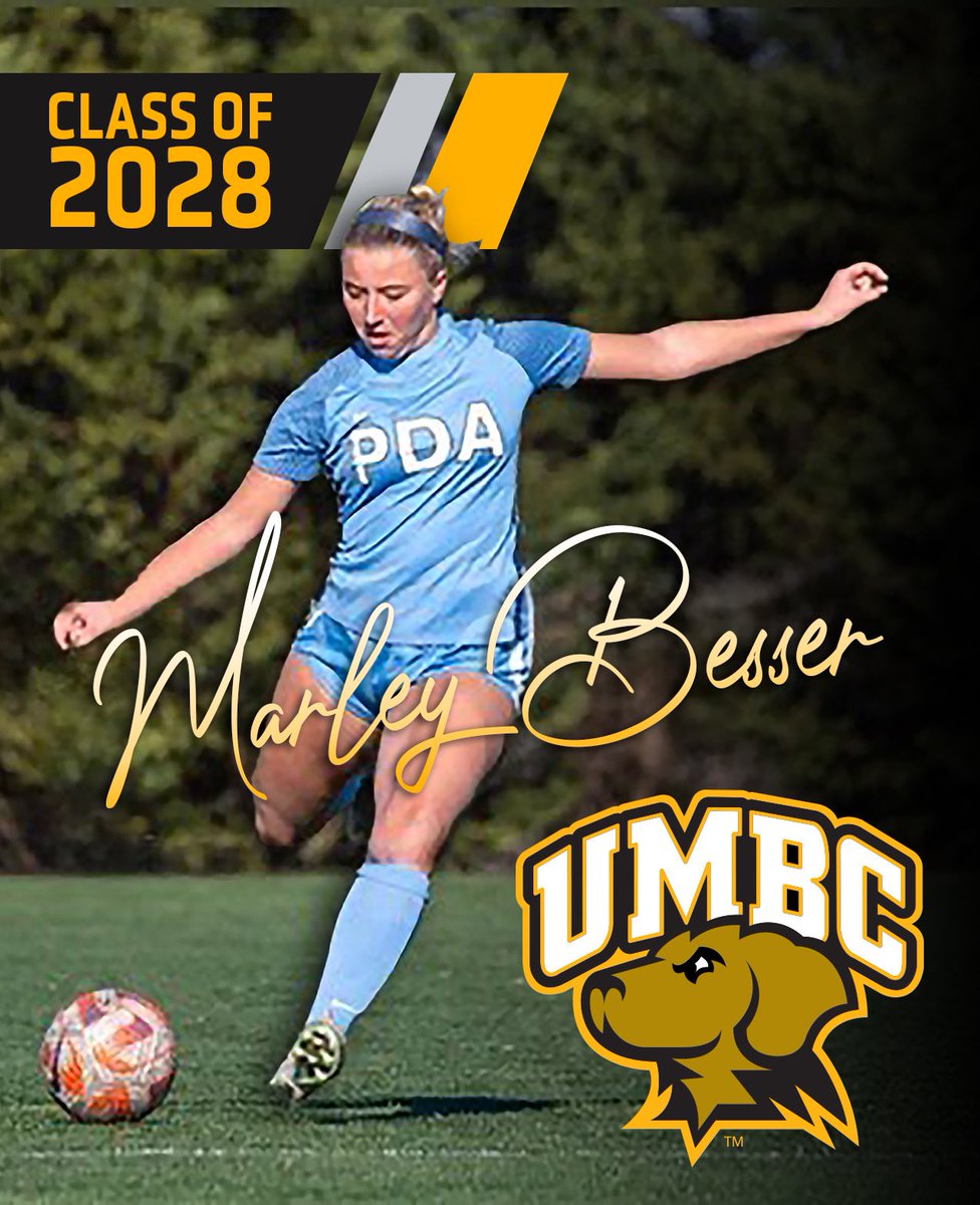 I’m excited to announce my commitment to UMBC! I am blessed to be given this opportunity and want to thank my friends, my coaches, and my family for supporting me in this journey. Thank you Coach Rick, Coach Ashley & Coach Niko for this amazing opportunity!! #retrievernation 💛🖤