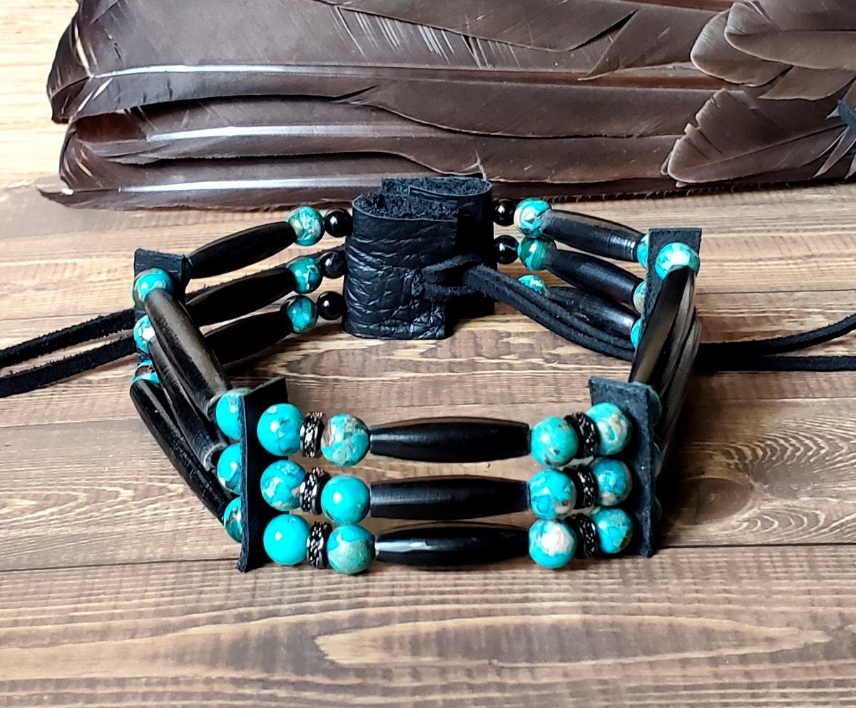 TheAthenasRose's tweet photo. The New Spotlight Item is our Imperial Blue Jasper Native Choker. This #Nativechoker will be a stunning addition to your jewelry collection.
#etsy #smallbusiness #shopsmall #tribaljewelry #indigenousjewelry #Powwow #RegaliaBling #shoponline #handmade #jewelry https://t.co/70YpY8xoai